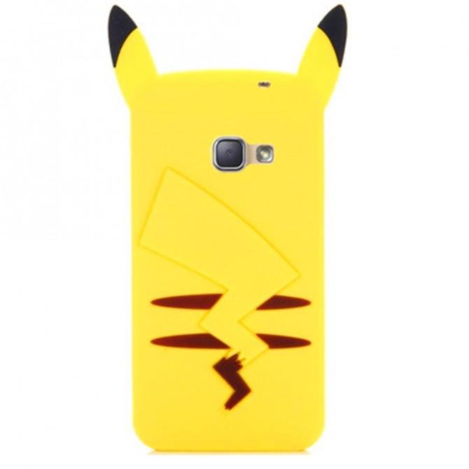Силиконовый чехол Disney для Samsung A310 (A3-2016) Pokemon-1