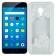 Силиконовый чехол для Meizu M3 Fashion белый