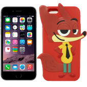 Силіконовий Чохол Звірополіс Fox для iPhone 6/6S