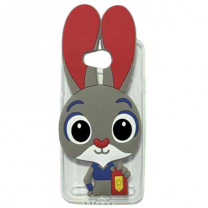 Силиконовый чехол Зверополис Rabbit для Huawei Y3 (2017)
