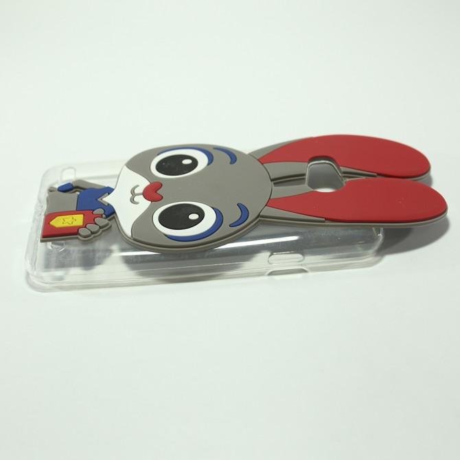 Силиконовый чехол Зверополис Rabbit для Huawei Y3 (2017)-3