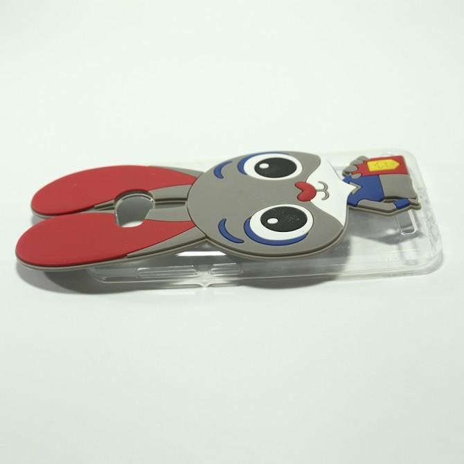 Силиконовый чехол Зверополис Rabbit для Huawei Y3 (2017)-4