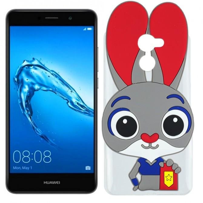 Силіконовий Чохол Звірополіс Rabbit для Huawei Y7