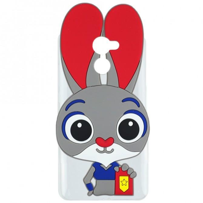 Силіконовий Чохол Звірополіс Rabbit для Huawei Y7-1