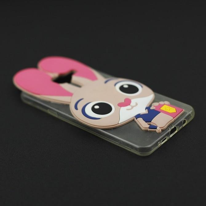 Силіконовий Чохол Звірополіс Rabbit для Samsung A310 (A3-2016)-2