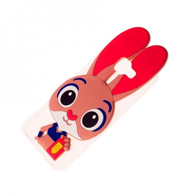 Силіконовий Чохол Звірополіс Rabbit для Samsung A320 (A3-2017)-2