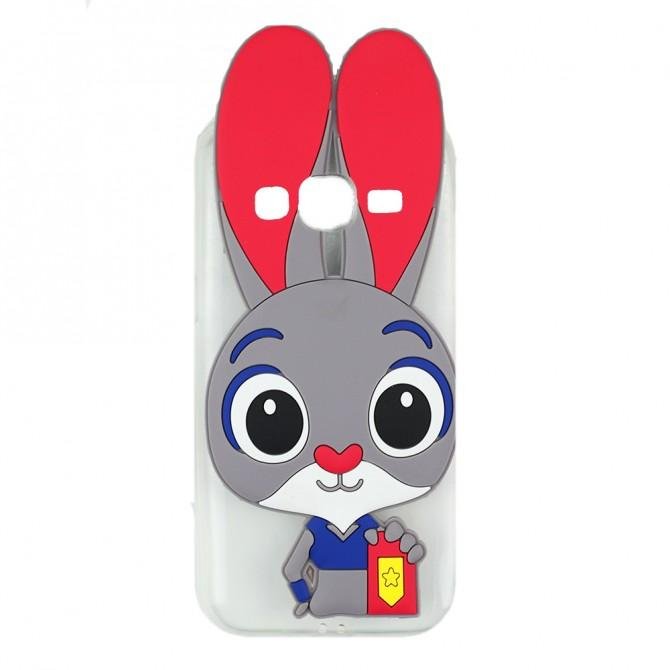 Силіконовий Чохол Звірополіс Rabbit для Samsung J200 (J2)-1