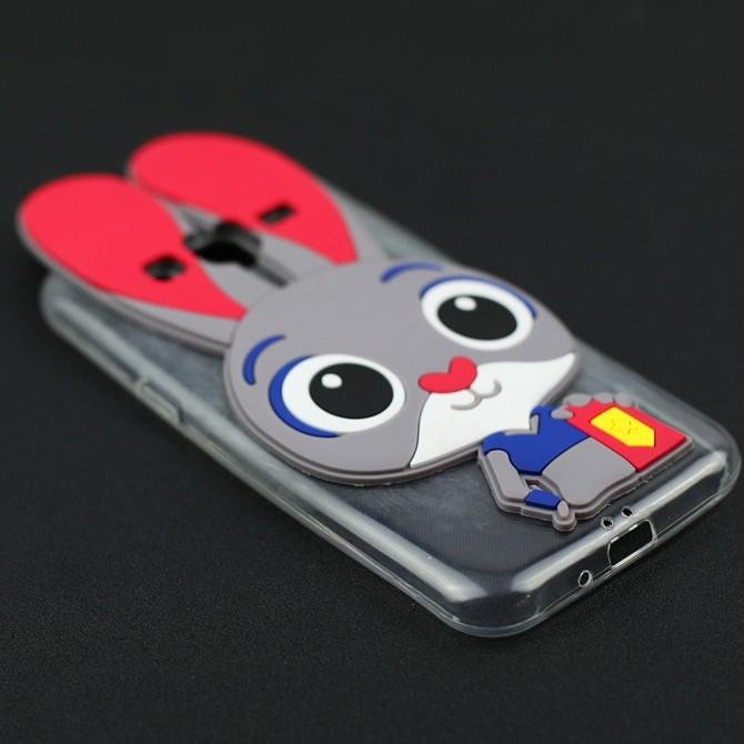 Силіконовий Чохол Звірополіс Rabbit для Samsung J200 (J2)-2