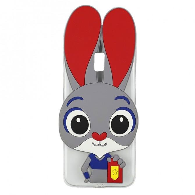 Силіконовий Чохол Звірополіс Rabbit для Samsung J330 (J3-2017)-1