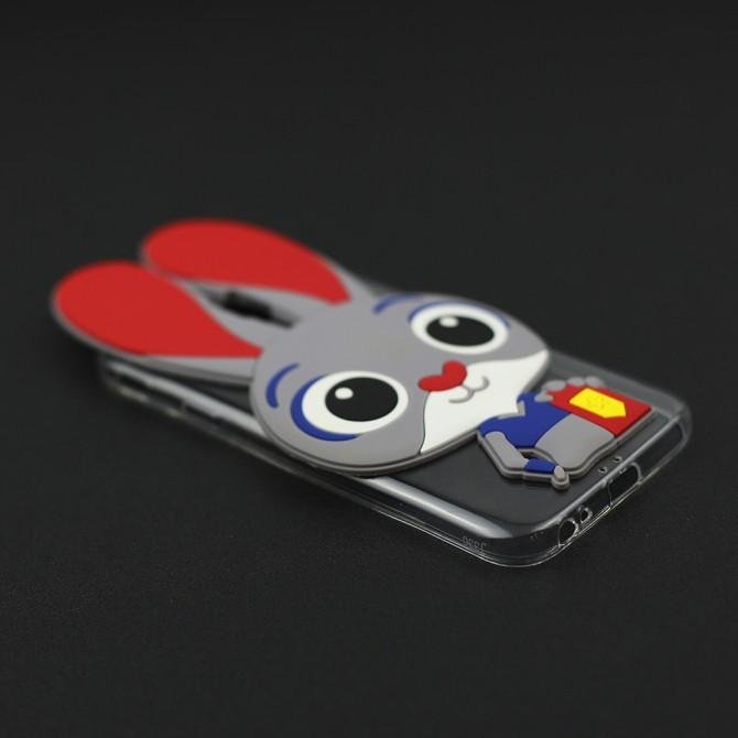 Силіконовий Чохол Звірополіс Rabbit для Samsung J330 (J3-2017)-2