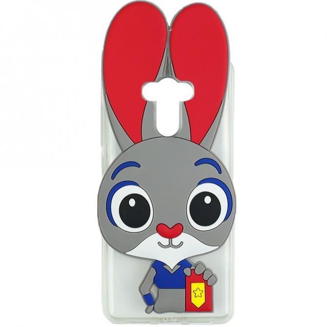 Силиконовый чехол Зверополис Rabbit для Xiaomi Redmi 4 Prime-1