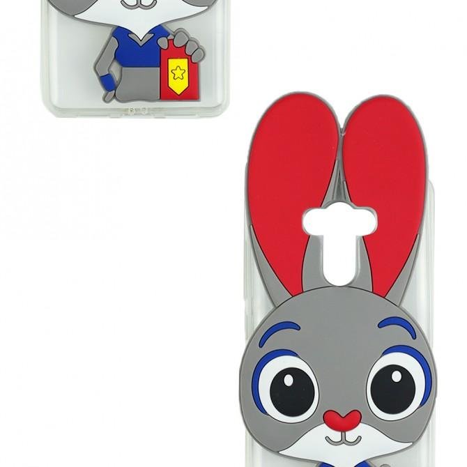 Силиконовый чехол Зверополис Rabbit для Xiaomi Redmi 4 Prime-2