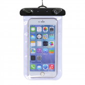 Силиконовый чехол на шею Waterproof Чёрный (6,5