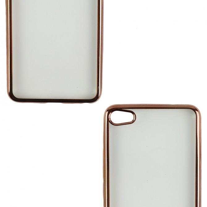 Силіконовий Чохол з окантовкою для Meizu U20 Рожевий-2