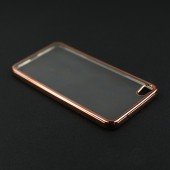 Силиконовый чехол с окантовкой для Meizu U20 розовый Силиконовый чехол с окантовкой для Meizu U20 розовый