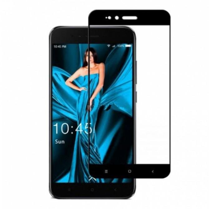 Защитное стекло HONOR 3D Glass 9H для Xiaomi Mi5x/A1 Чёрный-1