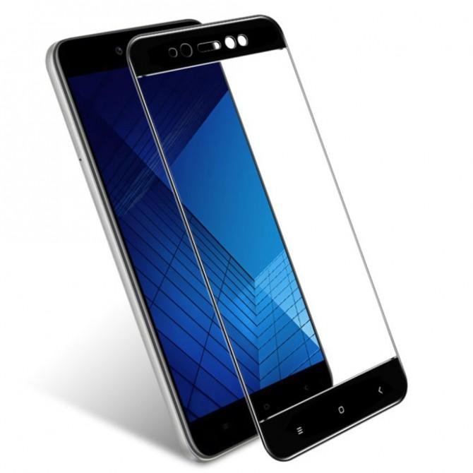 Защитное стекло HONOR 3D Glass 9H для Xiaomi Redmi Note 5a Чёрный-1