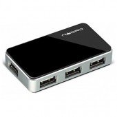 Хаб USB 2.0 Crown CMH-B19 4 порти чорний (CMH-B19 Чорний) Хаб USB 2.0 Crown CMH-B19 4 порти чорний (CMH-B19 Чорний)