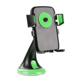 Автодержатель Optima RM-C36 Чёрный/Зеленый