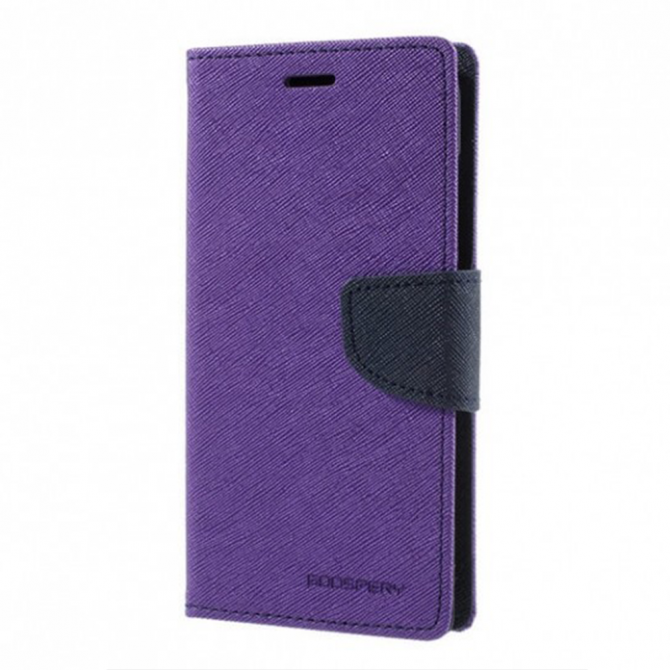Чохол книжка Mercury Fancy Diary series для Samsung A310F Galaxy A3 (2016) (Фіолетовий / Синій)