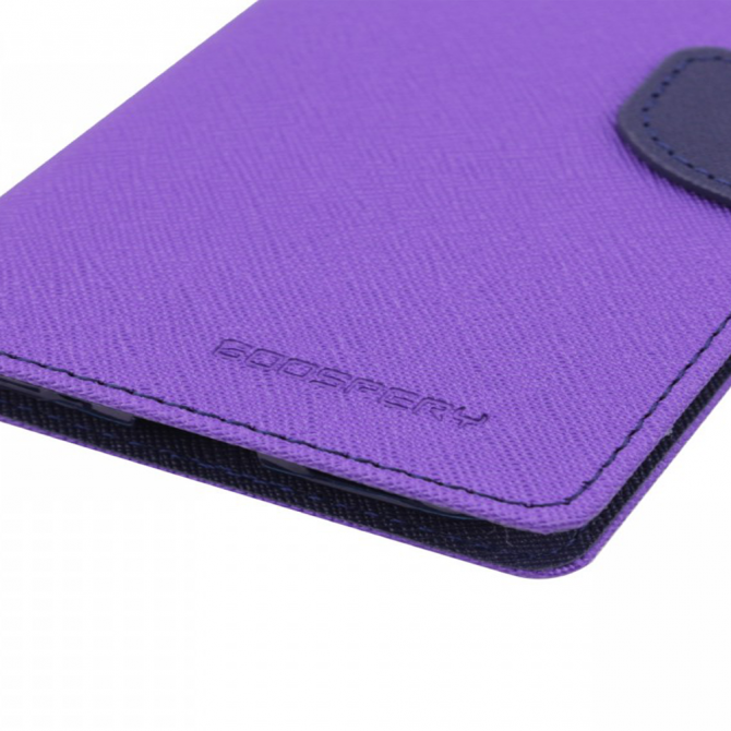 Чохол книжка Mercury Fancy Diary series для Samsung A310F Galaxy A3 (2016) (Фіолетовий / Синій)-2