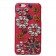 Чехол Dolce Gabana Flowers 3D для iPhone 6/6s красный