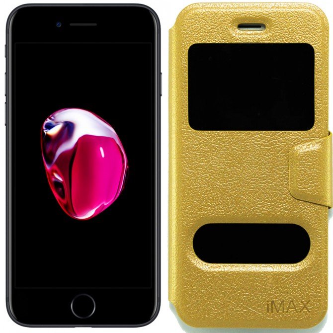 Чохол iMAX для iPhone 7 Золотий