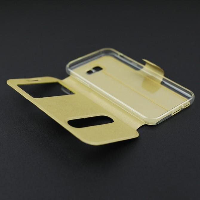 Чехол iMAX для Samsung A720 (A7 2017) gold-3