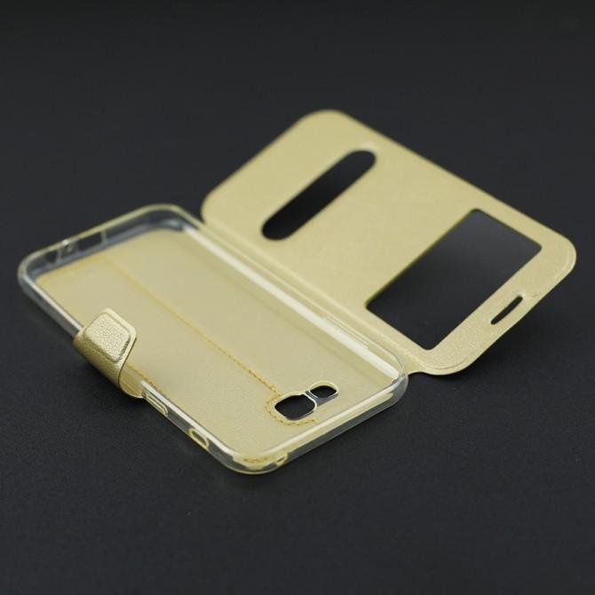 Чехол iMAX для Samsung A720 (A7 2017) gold-4