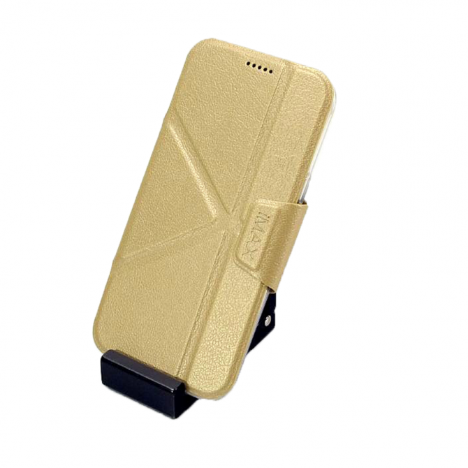 Чехол iMAX для Samsung J300 gold-1