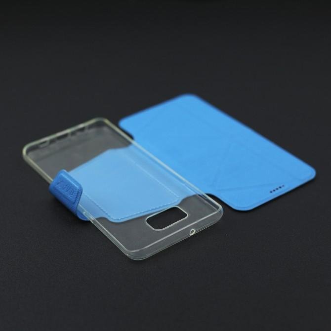 Чохол iMAX для Samsung S6 Edge plus Світло-блакитний-3