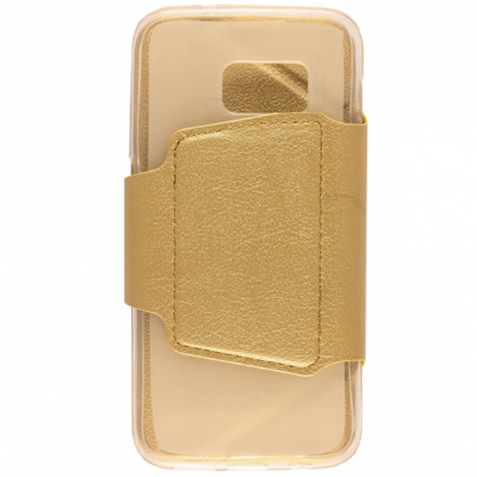Чохол iMAX для Samsung G935 Galaxy S7 Edge Золотий-3