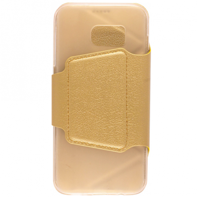 Чехол iMAX для Samsung G930 Galaxy S7 gold-2