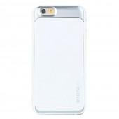 Чехол TOTU Design Card slot series для iPhone 6/6s White/Gold