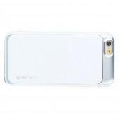 Чехол TOTU Design Card slot series для iPhone 6/6s White/Gold