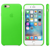 Чехол Leather Case для iPhone 6/6s Green