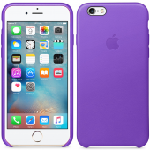 Чехол Leather Case для iPhone 6/6s Plus Violet