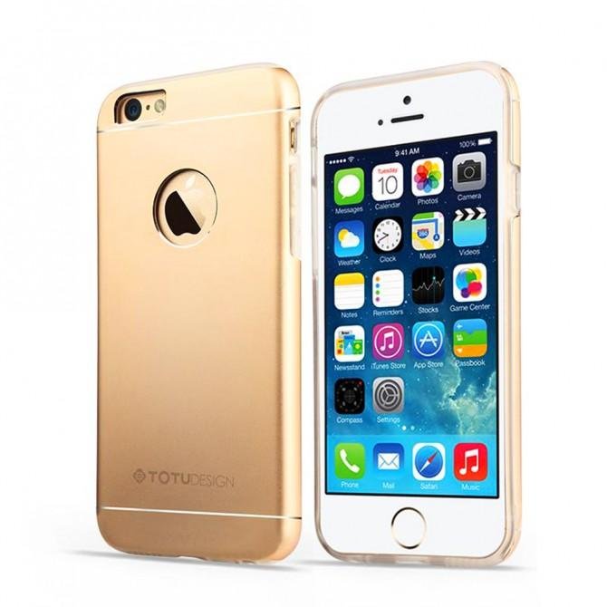 Чехол TOTU Design Jaeger series II для iPhone 6/6s Transparent/Rose Gold