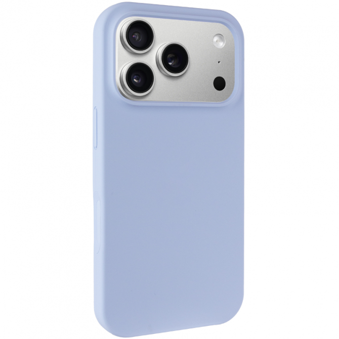 Cиликоновый чехол для iPhone 17 Pro/18 Pro Lilac Blue FULL (NO LOGO)-1