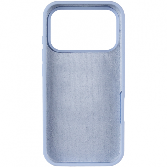 Cиликоновый чехол для iPhone 17 Pro/18 Pro Lilac Blue FULL (NO LOGO)-2