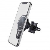 Автодержатель Hoco CA85 Black + Беспроводная зарядка Автодержатель Hoco CA85 Black + Беспроводная зарядка