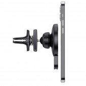 Автодержатель Hoco CA85 Black + Беспроводная зарядка Автодержатель Hoco CA85 Black + Беспроводная зарядка