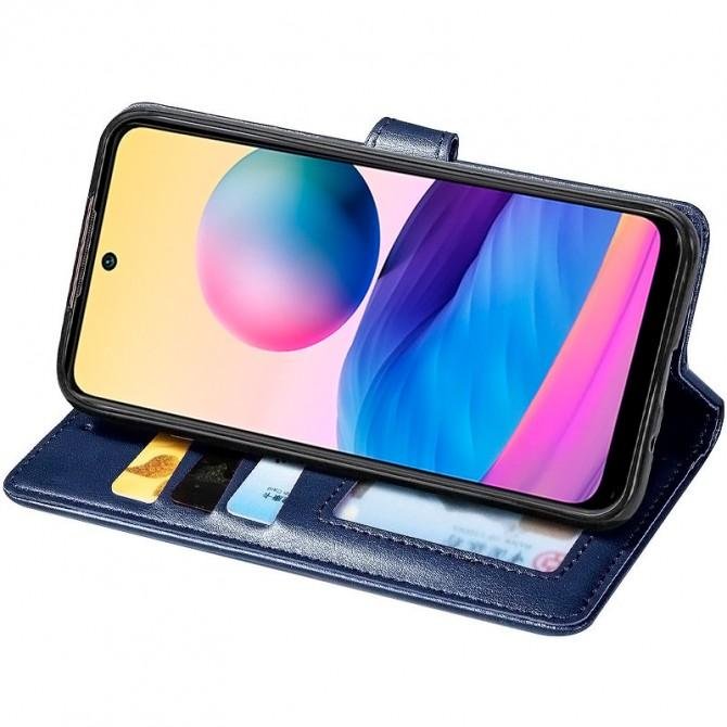 Чехол-книжка GETMAN Gallant for Samsung M52 Blue-3