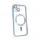 Силиконовый чехол SHINING with MagSafe для iPhone 14 Сиреневый