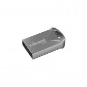 Накопичувач Wibrand USB 2.0 16Gb Hawk Сірий Накопичувач Wibrand USB 2.0 16Gb Hawk Сірий