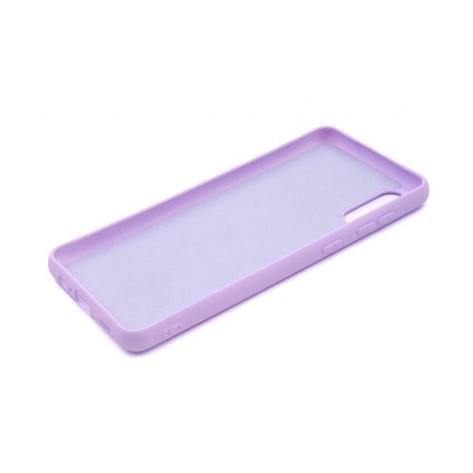 Чехол Soft Case Samsung A022 Galaxy A02 Сиреневый FULL-3