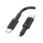 Кабель Borofone BX111 Type-C to Type-C 60W Black 1m