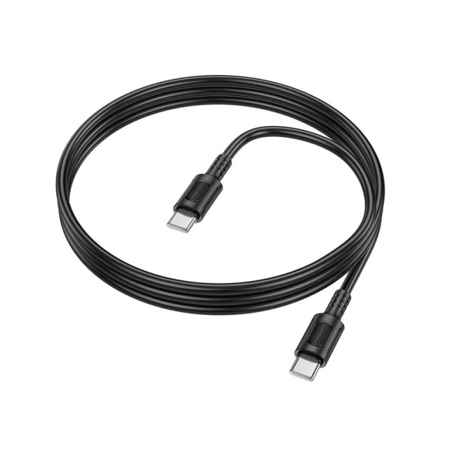 Кабель Borofone BX111 Type-C to Type-C 60W Black 1m-1