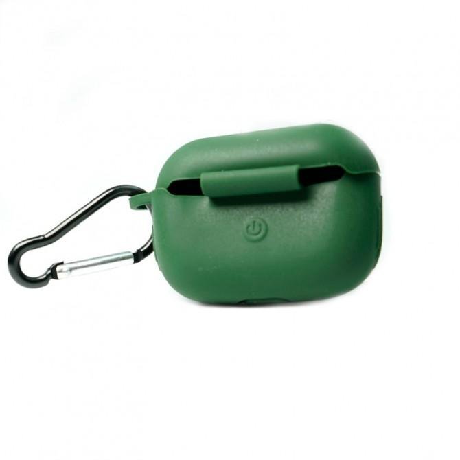Чехол U-Like Silicone Protective Case For Airpods Pro Slim Forest Green-1