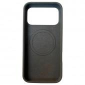 Чехол-накладка Liquid Magnetic для iPhone 17 Pro Max Black